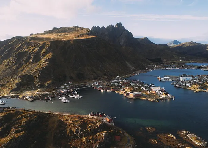 Villa Havgapet - Large Private With Hottub Sea View Lofoten Ballstad