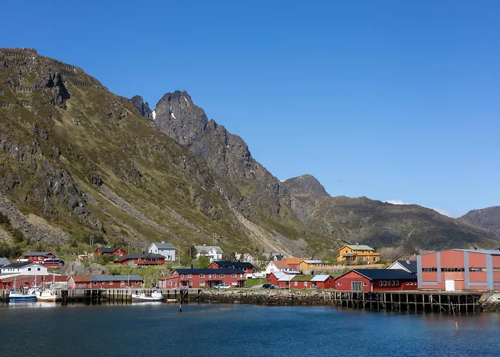Villa Havgapet - Large Private With Hottub Sea View Lofoten